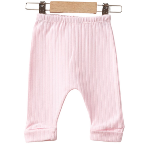 Pink Rabbit Printed Top&Bottom Set