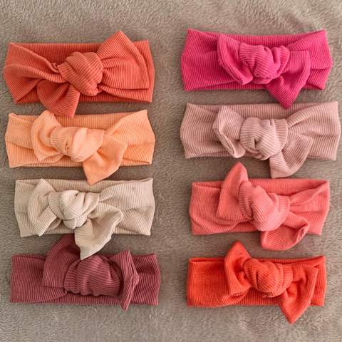 Organic Cotton Hair Bows